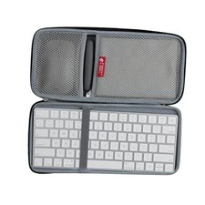 Hard Travel Case for Apple Magic Keyboard MLA22LL/A  Trackpad 2 Nylon Black