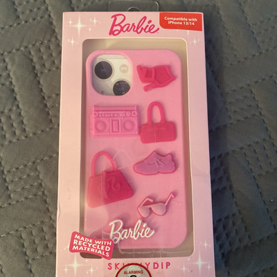Barbie Pink Skinny Dip Fits A iPhone 13 OR 14 PRO MAX Rubber