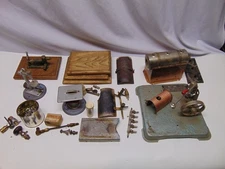 Vintage Jensen Steam Engine Generator #70 electric Heated Model Miniature Wilesc