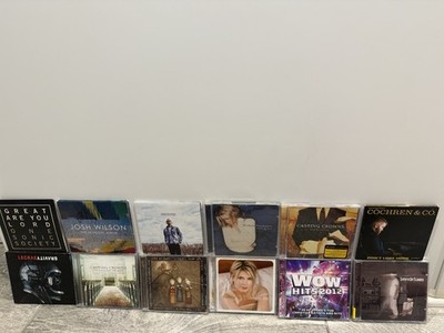 Lot of 12 Christian Pop CDs WOW Hits 2012 Josh Wilson Cochren & Co 