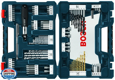 #ad BOSCH MS4091 91 Piece Drilling and Driving Mixed Set with Include $72.59