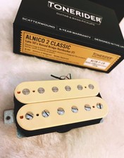 TONERIDER Alnico II Classic Humbucker Pickup Bridge F Space Cream UK Brand