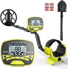 Metal Detector for Adults  Kids Professional Cordless Gold Detector 5 Modes, Ad
