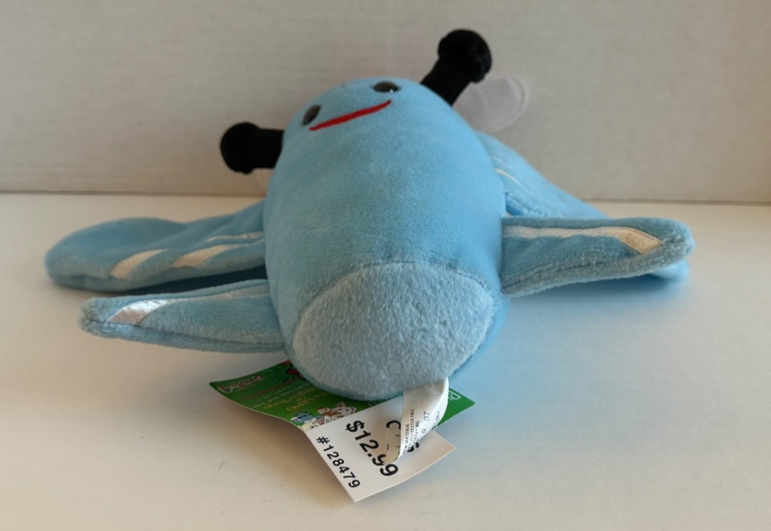 NWT CVS Rudolph Red Nosed Reindeer Misfit Toys 13" Plane Plush Blue Airplane