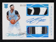 2015-16 Panini Flawless Sapphire 5/10 Willie Cauley-Stein Dual Patch Auto d3h