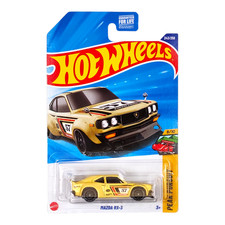 HOT WHEELS Mazda RX-3 Maize Car HW Peak Pursuit Mainline JBB47 2025