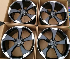 18" AUDI RIMS WHEELS X 4 BRAND NEW A4 S4 A3 S3 RS3 GOLF GTI PASSAT SKODA 
