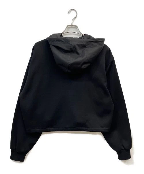 PRADA Giacca con cappuccio cropped