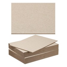 0.1"x7"x5" Book Board, 20 Pack Chipboard Sheets Book Binding Board, Gray