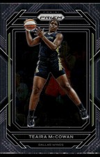 Teaira McCowan 2023 Panini Prizm WNBA #52 Dallas Wings AutographDen
