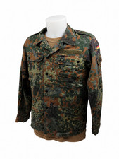 BW Feldbluse Flecktarn gebraucht Bundeswehr Tarnbluse Outdoor