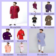 Mens Kurta only Solid Kurta Indian Ethnic Kurta Mens Designer Traditional Kurta