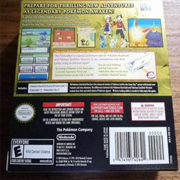 Pokemon HeartGold Version (Nintendo DS, 2010) eBay