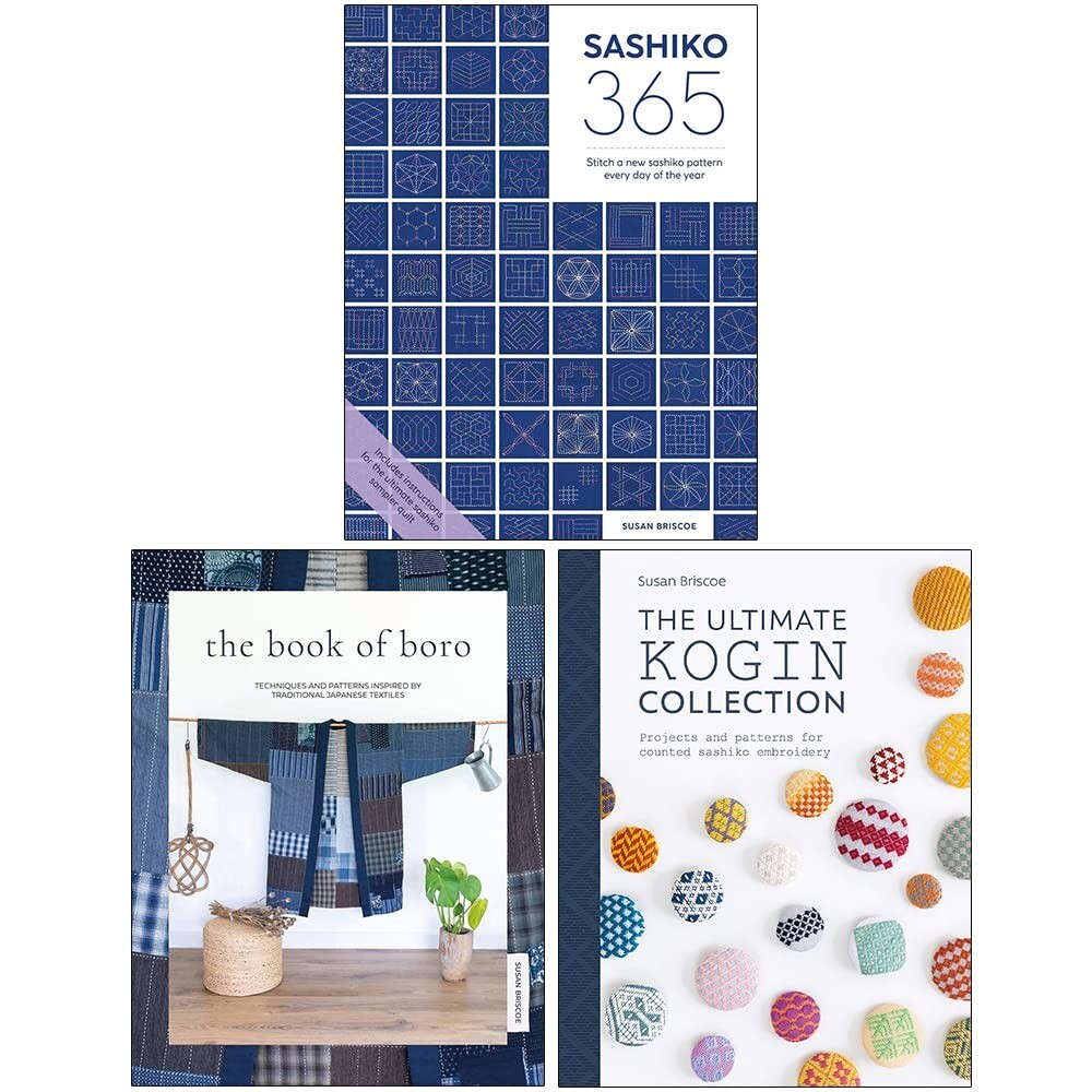 Sashiko 365 : Stitch A New Sashiko Pattern Every Day Of The Year Susan (Author) Briscoe - Image 11