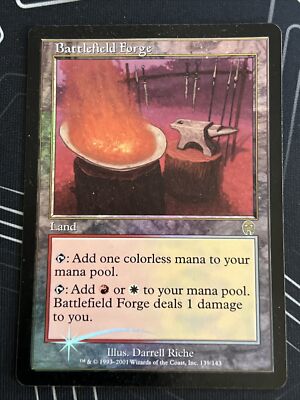 1x Foil Battlefield Forge (139) Apocalypse MP MTG Magic the