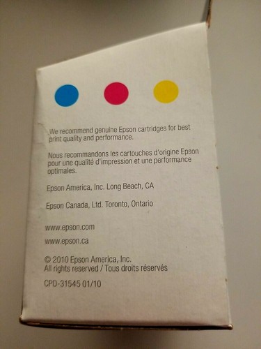 Epson 69 Ultra Cyan/Magenta/Yellow Ink Cartridges, Pack Of 3, T06952 - Picture 4 of 5