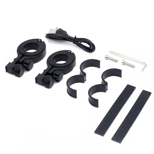 For Ebike Bicycle MX LED Headlight Bar Lighting Kit 2600 LM USB Rechargeable - Picture 19 of 19
