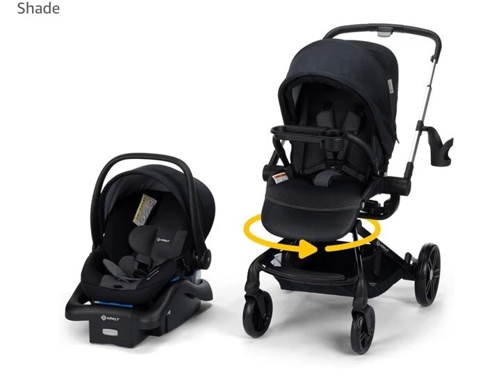Safety 1ˢᵗ® Turn and Go™ 360° Rotating Modular Travel System, Shade