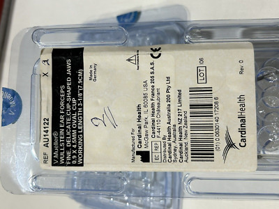 Wullstein Eat Forceps Fine Delicate Cup Shaped Jaws (3-1/8 )