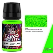 Green Stuff World 2364 PIGMENT FLUOR GREEN LIME (30ml)