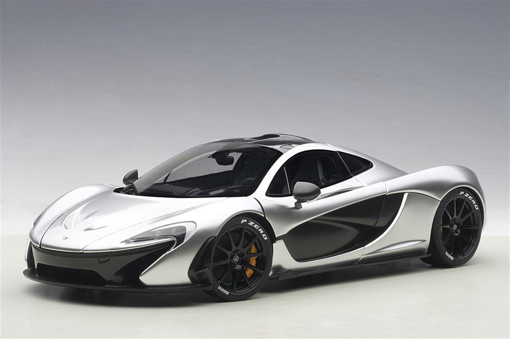 AUTOart - 1/18 AUTOart マクラーレン P1 2013 2013 McLAREN P1 AZURE BLUE COMPOSITE 1:18 by AUTOart 76061
