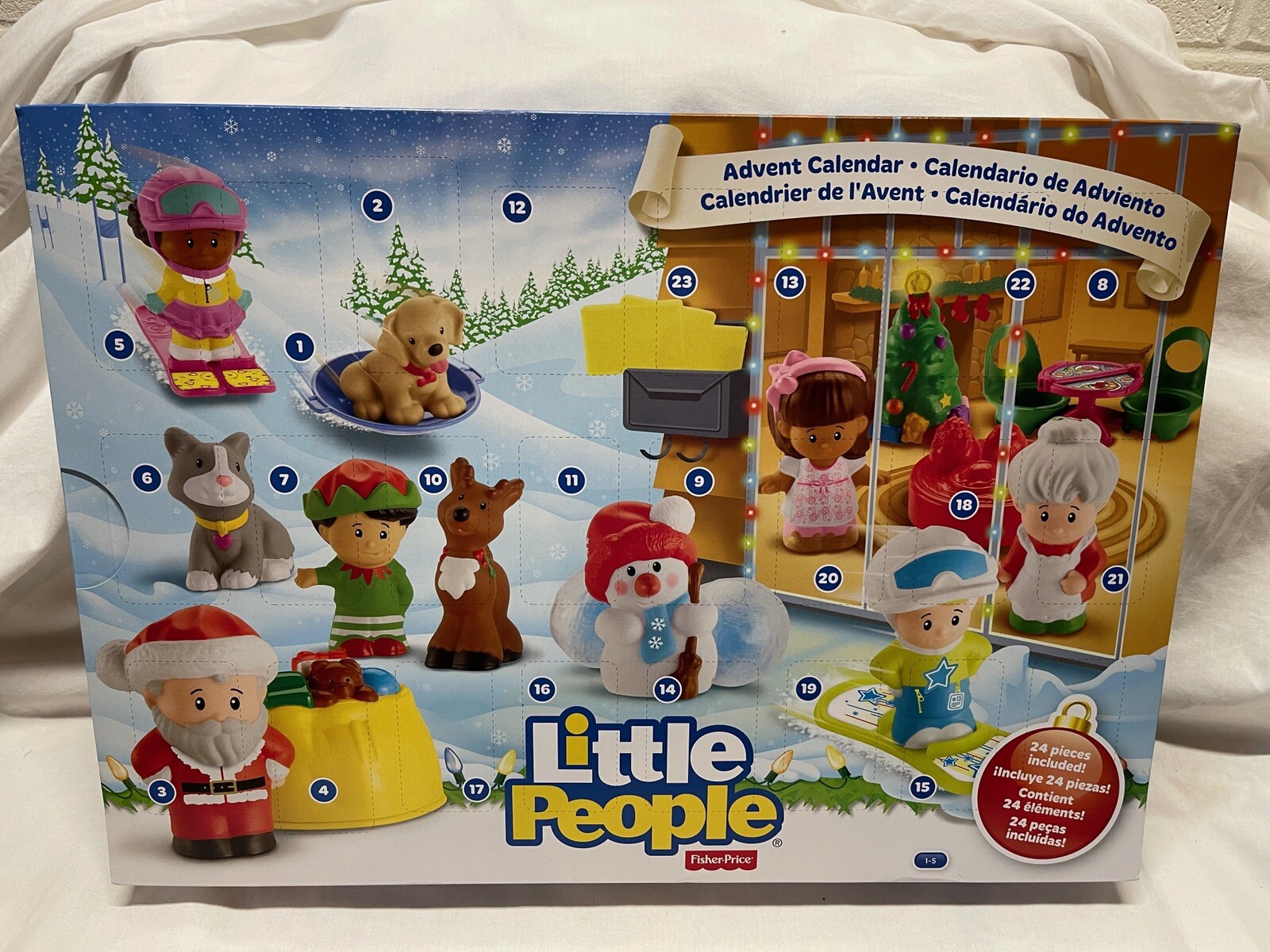 Fisher-Price Little People Advent Calendar Count Down to Christmas Gift |  eBay