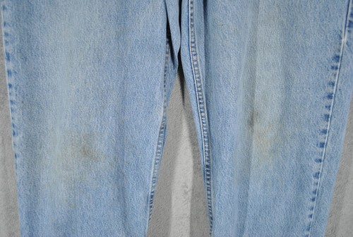 Jeans vintage Levis 515 riserva speciale uomo 36/30 blu vestibilità rilassata anni 90 Y2K USA - Foto 4 di 22