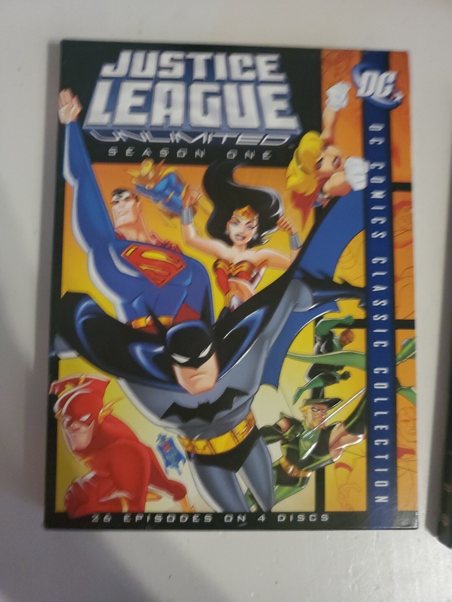 Justice League Unlimited Season 1 & 2 DVD Set Warner Bros DC | eBay