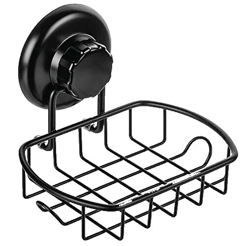 Black Stainless Steel Bathroom Soap Soap Dishes