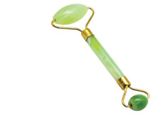 Jade Face Roller Face Massager 100 Natural Stone from Lindo Anti Aging