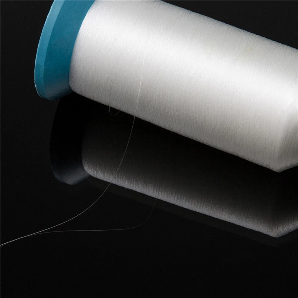 Clear Invisible Nylon Embroidery Machine Bobbins Thread Monofilament Yarn Sewing - Image 3 of 4