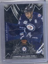 12-13 2012-13 CROWN ROYALE DUSTIN BYFUGLIEN LORDS OF THE NHL MATERIALS JERSEY DY