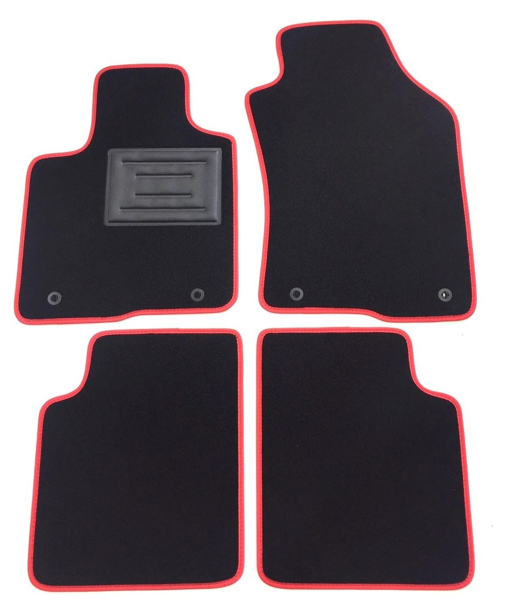 Set Tappetini Gomma Per Lancia Ypsilon IV (dal 2011) – Bordo Alto 15 Mm, Antiscivolo E Rinforzati