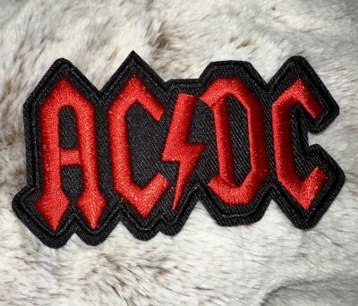 AC/DC Embroidered Sew Iron on Patch | eBay