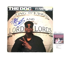 The D.O.C. Signed It's Funky Enough 12" Vinyl Record JSA COA N.W.A. Hip Hop Rap