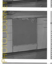 1960 VINTAGE 8X10 LARGE FORMAT BW PHOTO NEGATIVE WHIRLPOOL APPLIANCE CONCEPT ART