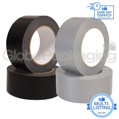 SCHWERLAST WASSERDICHT GAFFER KLEBEBAND 130mu DICKE - 50mm x 50M *ALLE ARTEN*