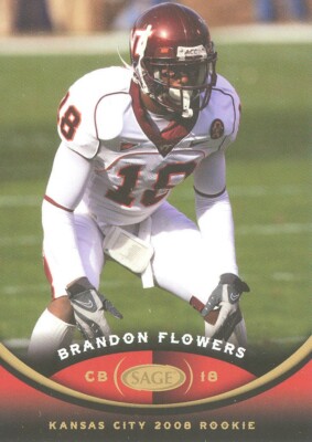 SAGE Brandon Flowers RC CHIEFS CHARGERS Virginia Tech VT-HOKIES
