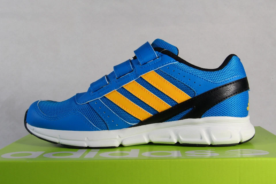 Adidas Zapatillas de Deporte Footing Hyperfast Azul/Naranja Nuevo - Imagen 3 de 4