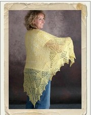 Goddess Knits "Midsummer" Shawl