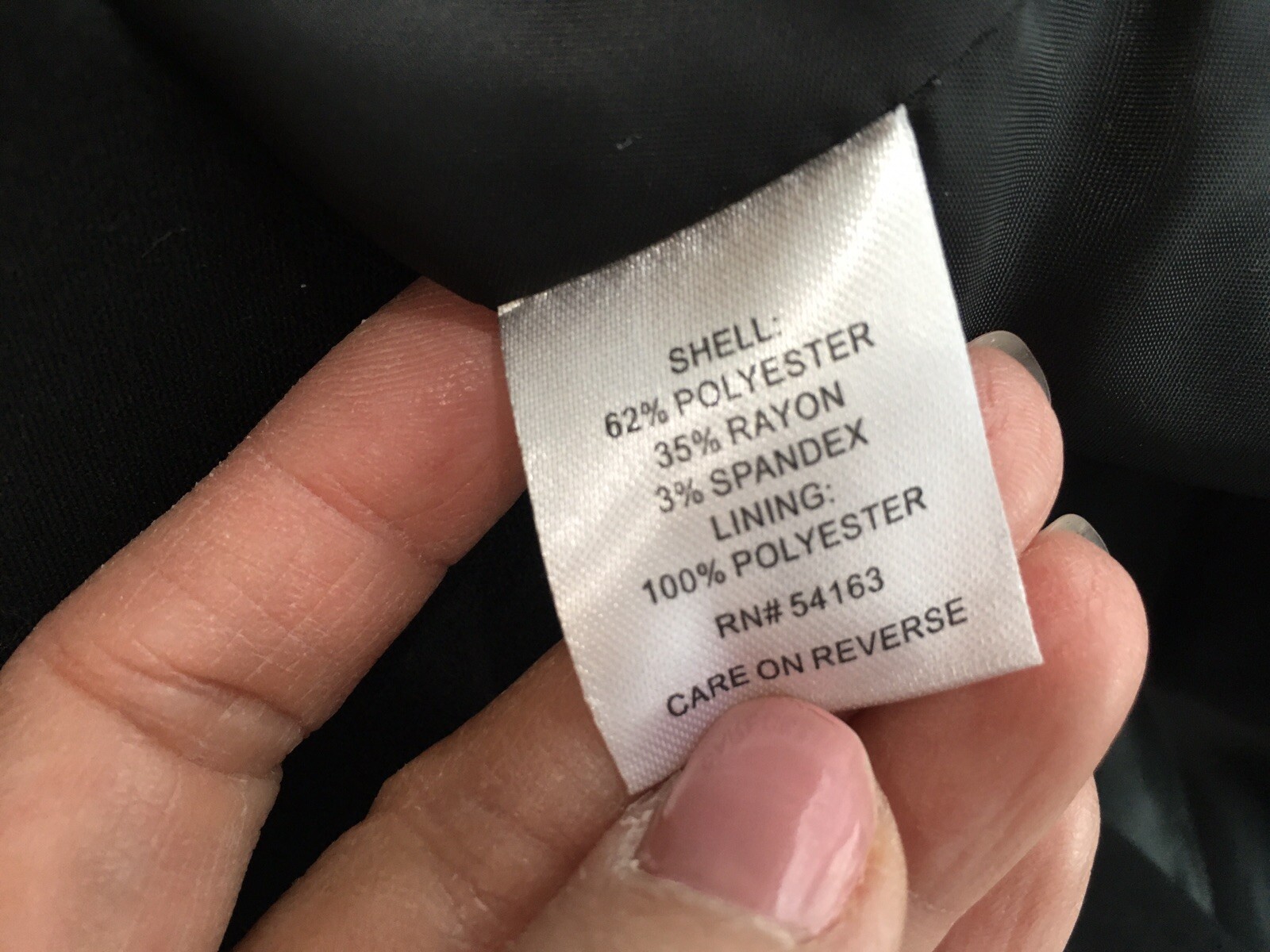 CK calvin Klein Blazer Jacket  single button blac… - image 5