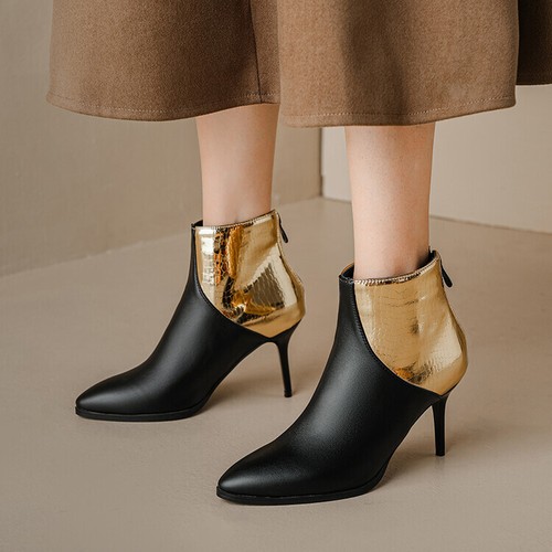 High Heels Pointed Toe Party Boots Lady 