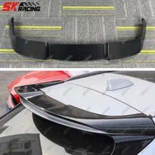 Fit Lexus RX350 350L RX450H 450HL 16-22 Carbon Fiber Rear Roof Spoiler Wing Lip