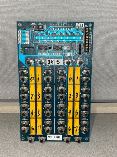 MTI Retail Switching System - Matrix Model 1320 - Car Audio Switching Board 