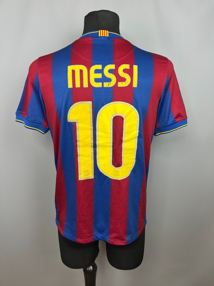 2010 FC Barcelona メッシ 10番 シャツ ユニフォーム FC Barcelona 2009-2010 UCL Home match issued shirt @leomessi