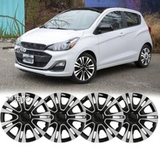 4X For Chevrolet Spark LS LT 15" Wheel Covers Snap On Hub Caps Tire & Steel Rim