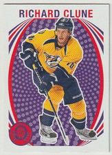 2013-14 OPC Retro Richard Clune Card #144 Nashville Predators