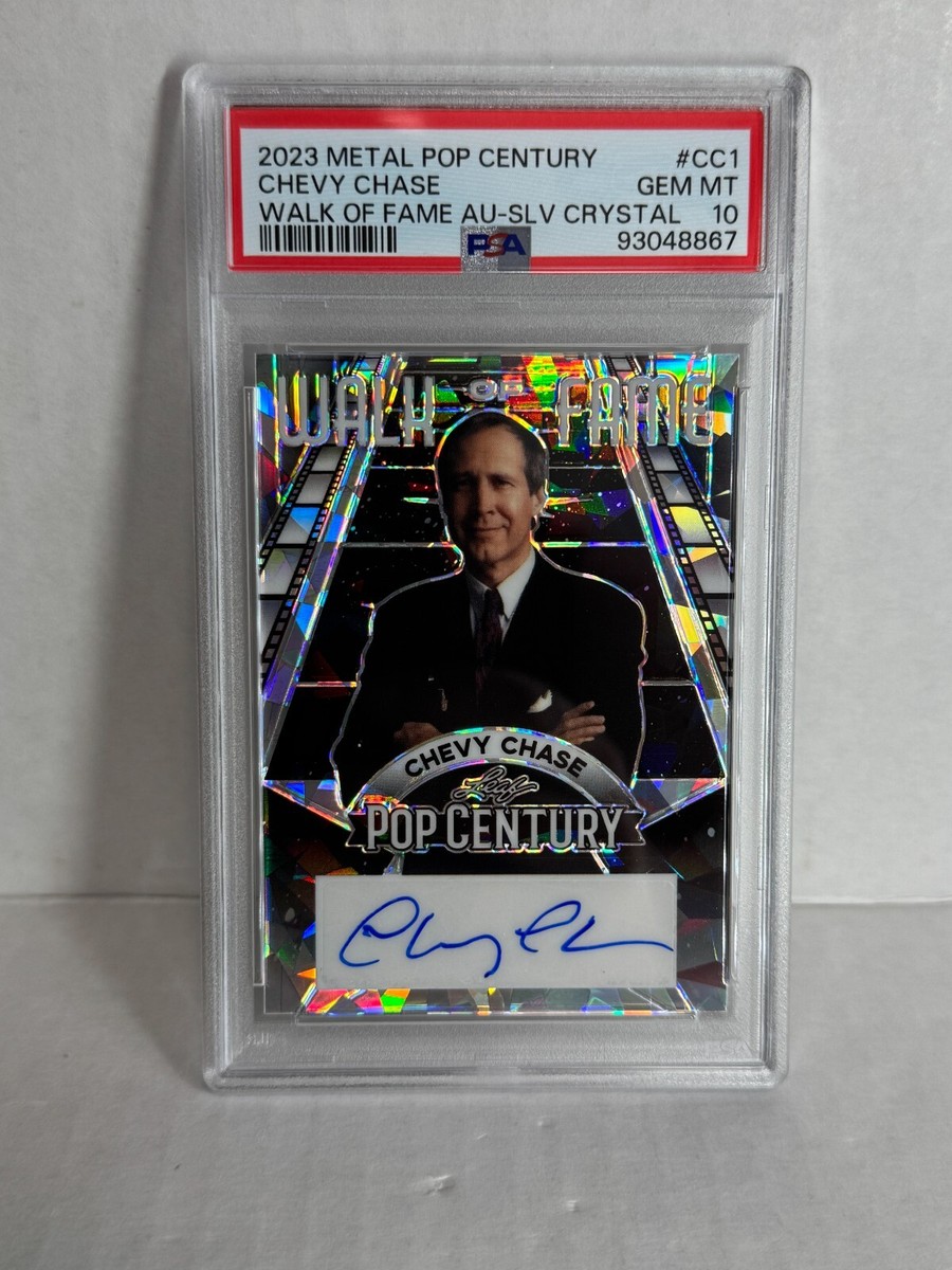 2023 Leaf Metal Pop CenturyWALK OF FAME Chevy Chase /15 Auto
