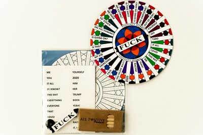 F**k Everything Activity Wheel | F**k It Game/Adult Craft
