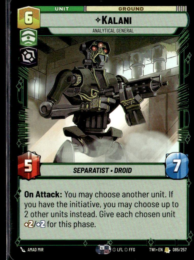 Star Wars Twilight of the Republic Kalani JW